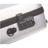 Violin Case: Bam France Hightech Series with Small Pocket 2011XL (silver grey )